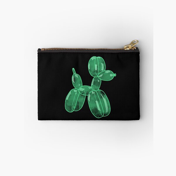 Item preview, Neon Balloon Dog - Green on Black designed and sold by FoxfireStardust.