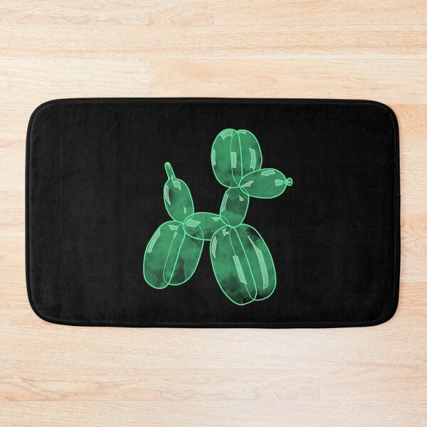 Item preview, Neon Balloon Dog - Green on Black designed and sold by FoxfireStardust.