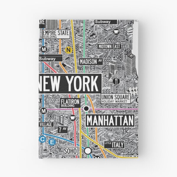 Item preview, New York city subway map NYC designed and sold by oliver polanski.