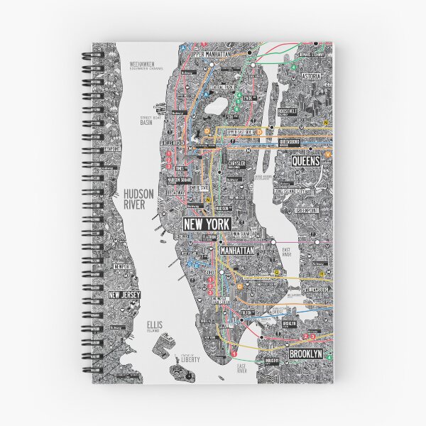 Item preview, New York city subway map NYC designed and sold by oliver polanski.