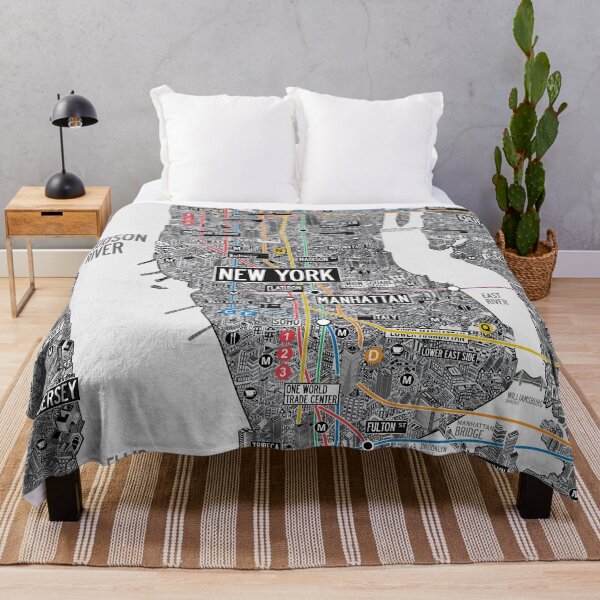 Item preview, New York city subway map NYC designed and sold by oliver polanski.