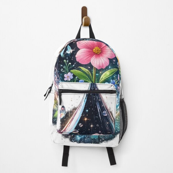 Item preview, Enchanted Water Drop Flower | Fantasy Floral Galaxy Art | Magical Nature Aesthetic designed and sold by Design Sounds Studio.