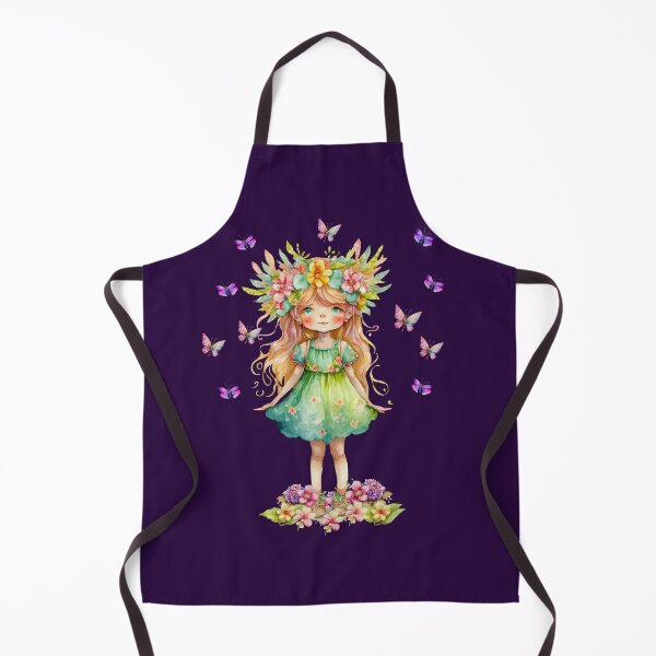 Item preview,  Cute watercolor fairy and butterflies designed and sold by Lovemountain.