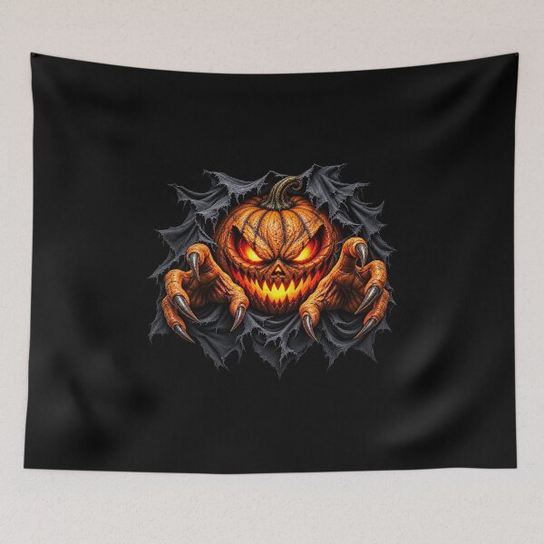 Item preview, Scary Jack O Lantern Horror Pumpkin designed and sold by roartusa.