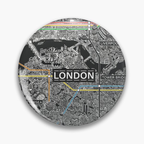 Item preview, London city map designed and sold by oliver polanski.