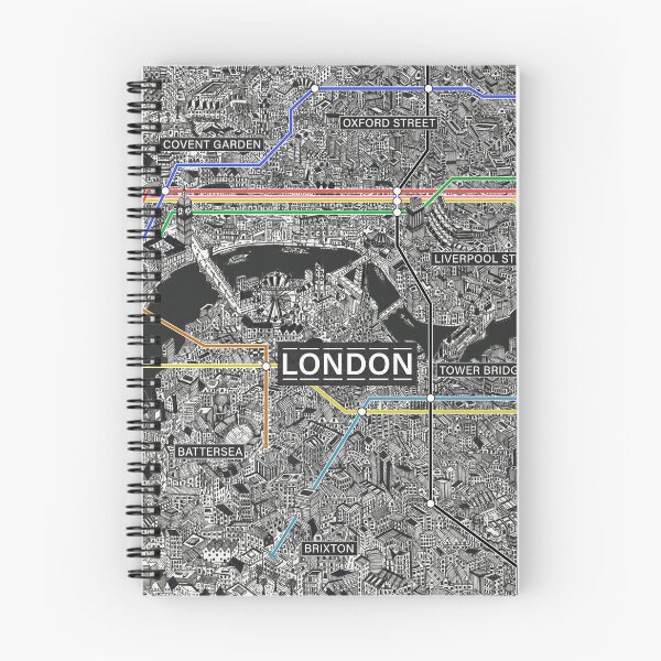 Item preview, London city map designed and sold by oliver polanski.