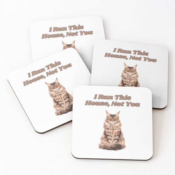 Item preview, Sassy Maine Coon Cat Watercolor Design With Bold Saying designed and sold by NatureUnleashed.
