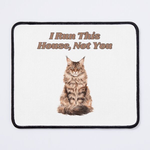 Item preview, Sassy Maine Coon Cat Watercolor Design With Bold Saying designed and sold by NatureUnleashed.