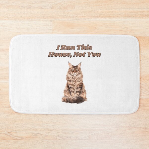 Item preview, Sassy Maine Coon Cat Watercolor Design With Bold Saying designed and sold by NatureUnleashed.