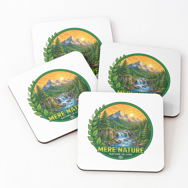 Item preview, Mere Nature – Nature Is Life Mountain River Landscape designed and sold by Design Sounds Studio.