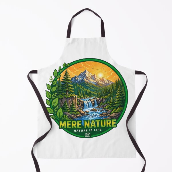 Item preview, Mere Nature – Nature Is Life Mountain River Landscape designed and sold by Design Sounds Studio.
