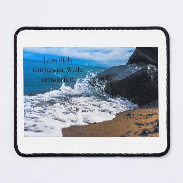 Item preview, Motivation by the sea – Don't let any wave knock you down designed and sold by Tammigrafie.