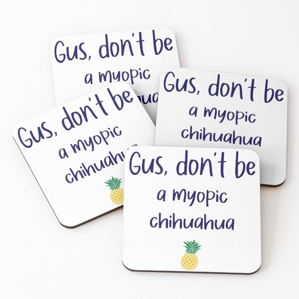 Item preview, Gus don't be - Myopic Chihuahua - Psych designed and sold by hotchkiss2earth.