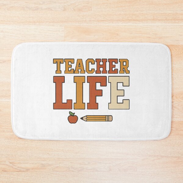 Item preview, Back to school Teacher Life | Vintage Varsity Apple Pencil Teacher Appreciation designed and sold by Uglyandcute.