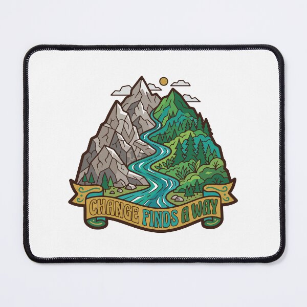 Item preview, Mountain River Landscape designed and sold by AliveStyle.