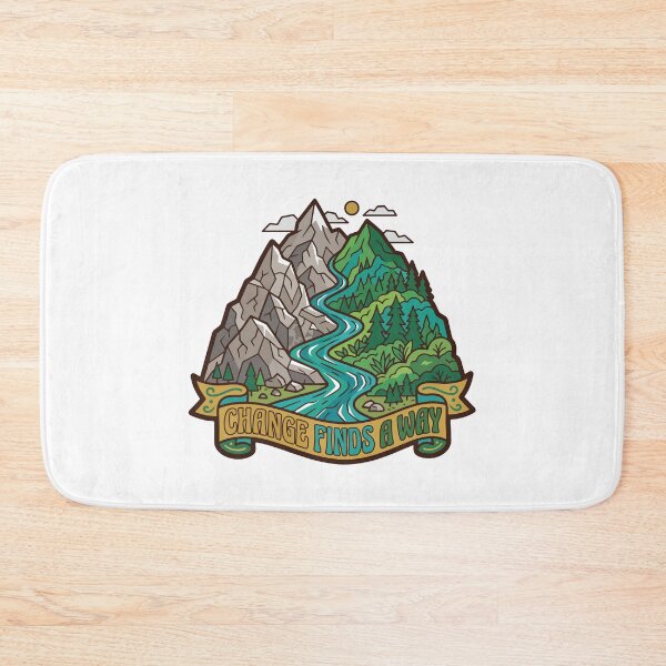 Item preview, Mountain River Landscape designed and sold by AliveStyle.
