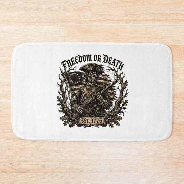 Item preview, Skeleton Revolutionary Soldier Gothic American 1776 designed and sold by chattsuede.