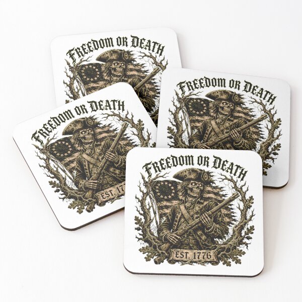 Item preview, Skeleton Revolutionary Soldier Gothic American 1776 designed and sold by chattsuede.