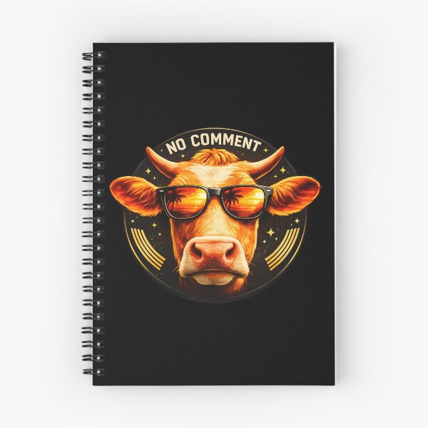 Item preview, No Comment Funny Cow  designed and sold by RetroOddity.