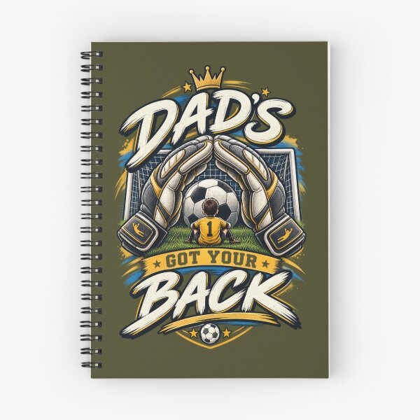 Item preview, Dad's Got Your Back Goalkeeper Dad designed and sold by PunchDrop.