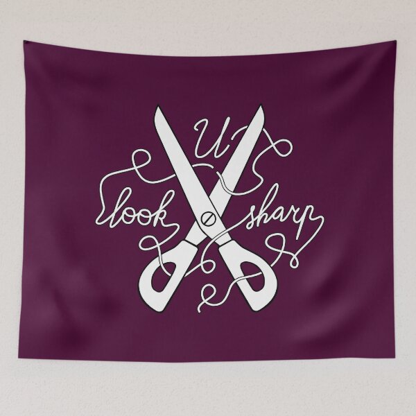 Item preview, U Look Sharp Scissors designed and sold by Kim Walks the Plank.