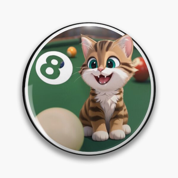Item preview, Kitten in the Corner Pocket designed and sold by CCWorkfloor.
