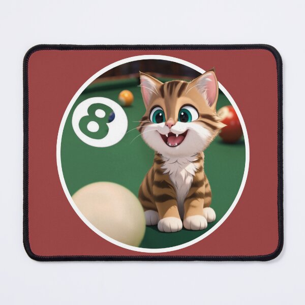 Item preview, Kitten in the Corner Pocket designed and sold by CCWorkfloor.