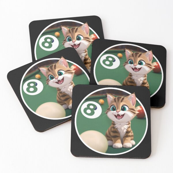 Item preview, Kitten in the Corner Pocket designed and sold by CCWorkfloor.