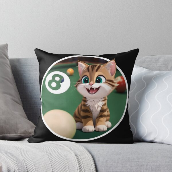 Item preview, Kitten in the Corner Pocket designed and sold by CCWorkfloor.