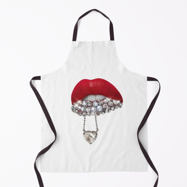 Item preview, Red Lips Rhinestone Glam designed and sold by roartusa.