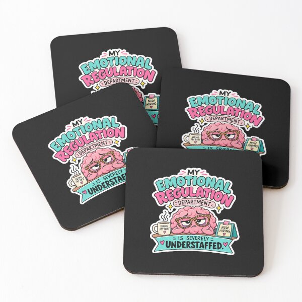 Item preview, My Emotional Regulation Department Is Severely Understaffed – Mental Health Humor designed and sold by Brave Little Mess Club.