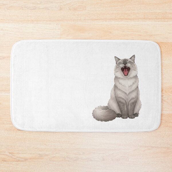 Item preview, Ragdoll Cat Collection #10 – Yawning Ragdoll Cat designed and sold by Quiet Joy Studio.