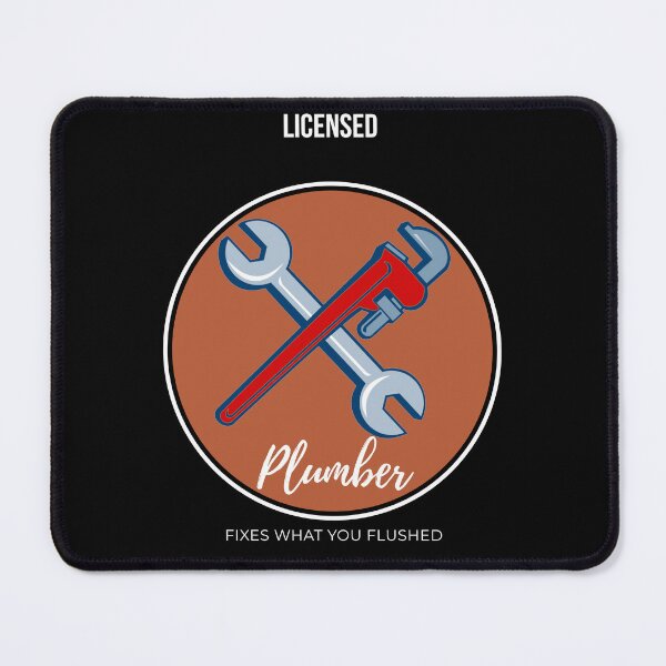 Item preview, Licensed Plumber, Fixes What You Flushed Gift designed and sold by Zyvora-merch.