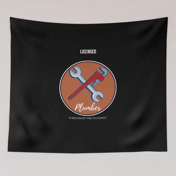 Item preview, Licensed Plumber, Fixes What You Flushed Gift designed and sold by Zyvora-merch.