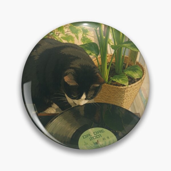 Item preview, Our Sunny Jam: Cat & Dr. Dre at Home designed and sold by Madame-Verny.