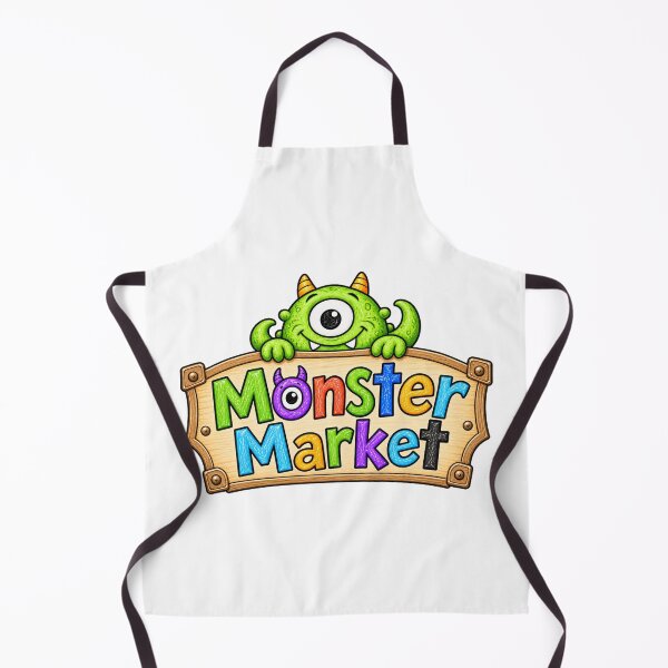 Item preview, Monster Market Logo designed and sold by MerchByEricaLiv.
