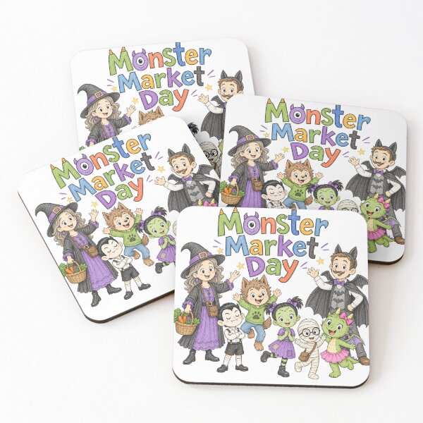 Item preview, Monster Market Day - Character group designed and sold by MerchByEricaLiv.
