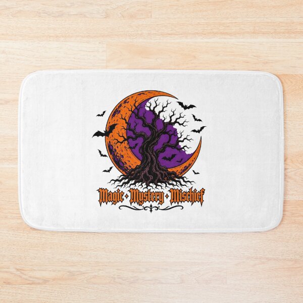 Item preview, Gothic Halloween Moon Tree Spooky Bat Night designed and sold by chattsuede.