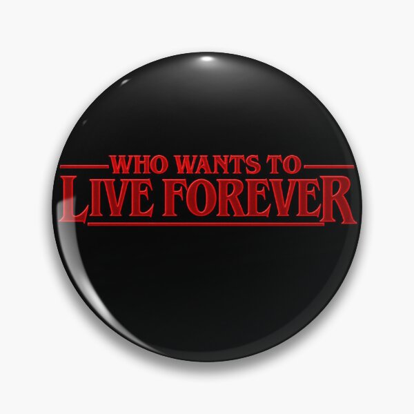 Item preview, Queen - Who Wants To Live Forever - Stranger Things  designed and sold by Me Moochie.