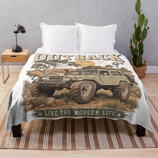 Item preview, Keep The Legend Alive Vintage Outback 4x4 Offroad Retro 4WD Australia designed and sold by Yellowriversss.