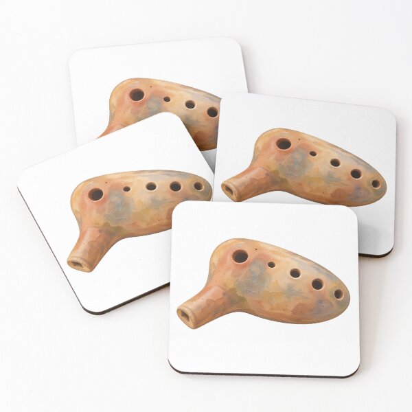 Item preview, Ocarina Dolj Traditional Folk Craft Object Romanian Heritage Artwork designed and sold by FurusatoGallery.