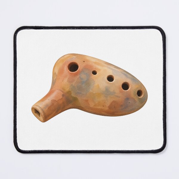 Item preview, Ocarina Dolj Traditional Folk Craft Object Romanian Heritage Artwork designed and sold by FurusatoGallery.