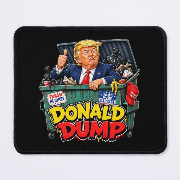 Item preview, Donald Dump Anti-Trump Political Parody – Funny Satire Protest designed and sold by rua93brasil.