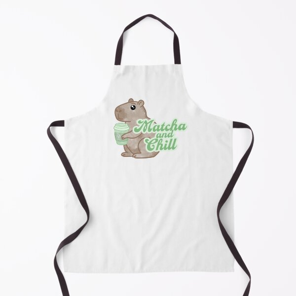 Item preview, Matcha and Chill Capybara designed and sold by FoxfireStardust.