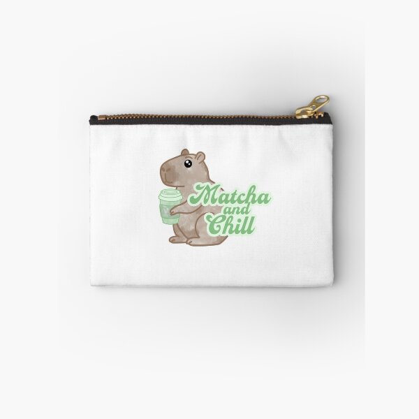Item preview, Matcha and Chill Capybara designed and sold by FoxfireStardust.