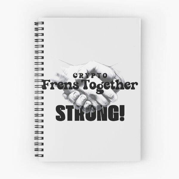 Item preview, Crypto Together Strong Blockchain Handshake Art designed and sold by AXENT Designs.