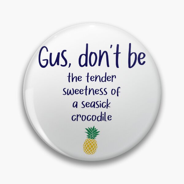 Item preview, Gus don't be - Seasick Crocodile - Psych designed and sold by hotchkiss2earth.