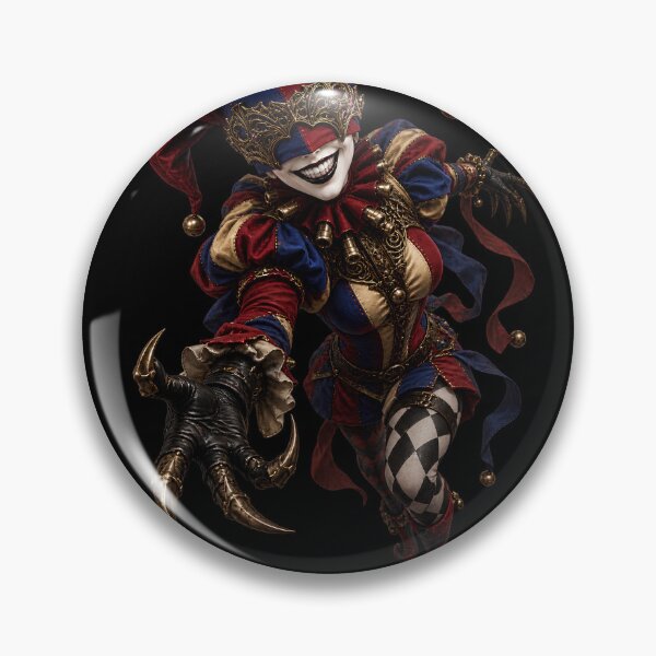 Item preview, Painted Fool Dark Harlequin designed and sold by Imagine Isso.