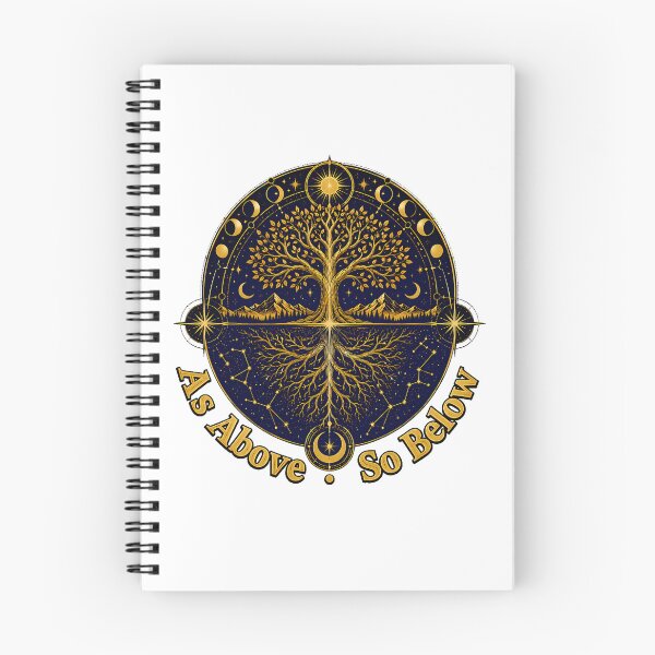Item preview, As Above So Below Sacred Geometry Tree Of Life designed and sold by chattsuede.