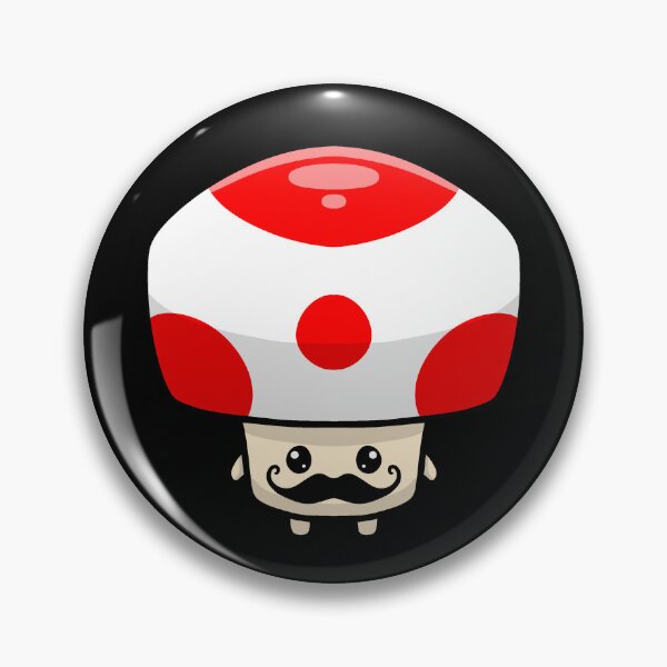 Item preview, Cute Mushroom With Moustache designed and sold by VooDudeDesigns.